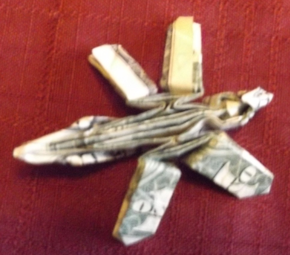 Joshua's-Origami-Folded-$1-Bills